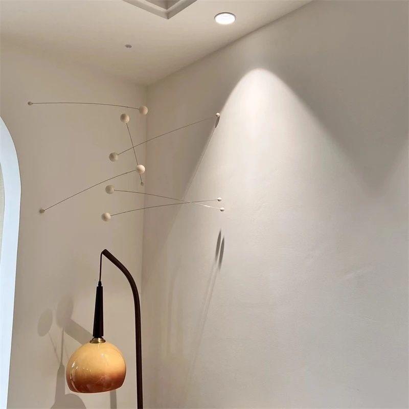 Home Office Cozy - Ornamen Lonceng Angin Minimalis Gaya Nordik,