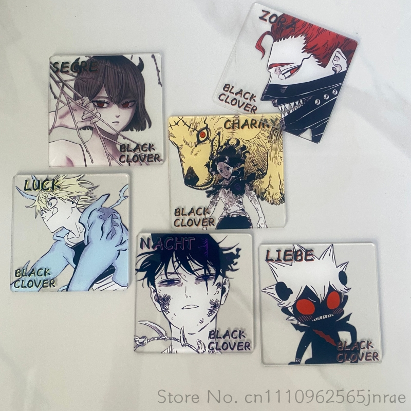 Home Office Desk Ideas - Alas Gelas Akrilik Kreatif Anime Black