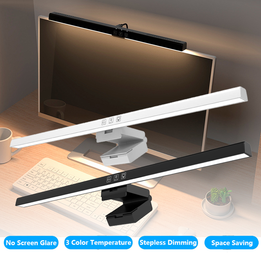 Home Office Desk Ideas - Lampu LED Monitor 50cm, Lampu Gantung