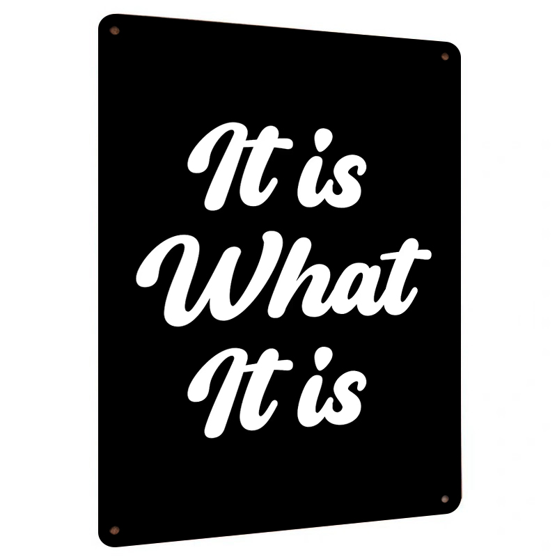 Home Office What Is It - Seni Dinding Logam Kustom It Is