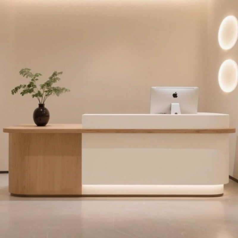 Home Office Tienda - Meja Resepsionis Rumah Mewah Promosi Counter