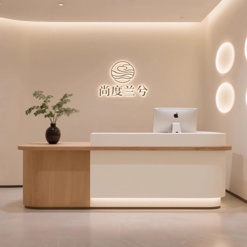 Home Office Tienda - Meja Resepsionis Konter Promosi Layanan Berkualitas