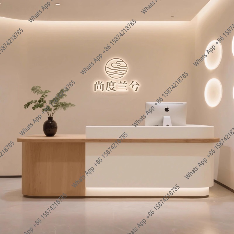 Home Office Tienda - Meja Resepsionis Promosi SM, Meja Penerima