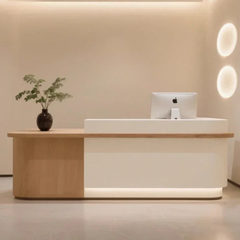 Home Office Tienda - Meja Resepsionis Promosi Mewah untuk Rumah,