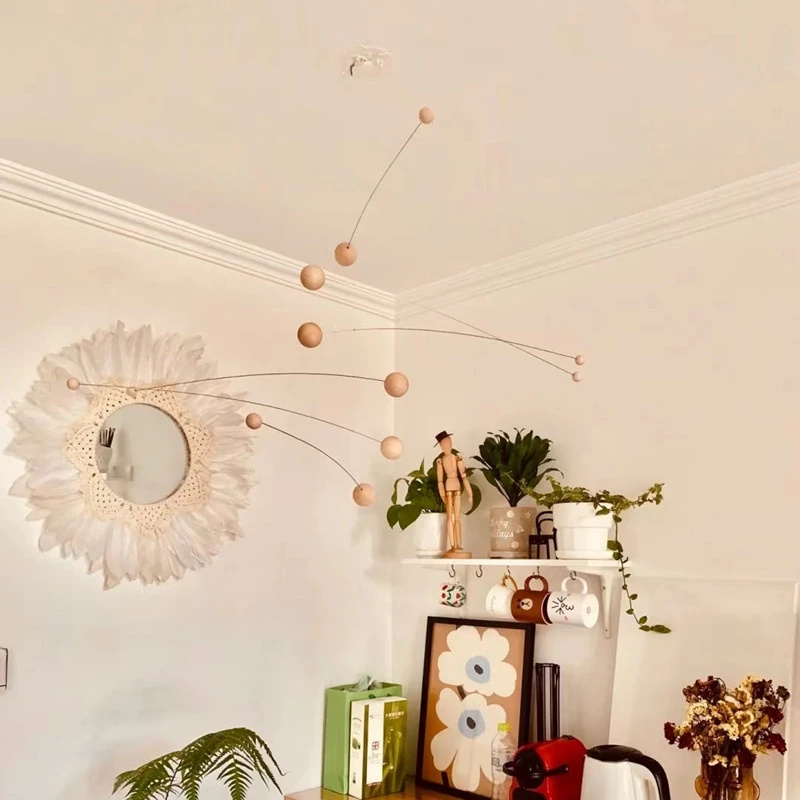 Ornamen Lonceng Angin Minimali - Home Office Cozy ulasan dan harga