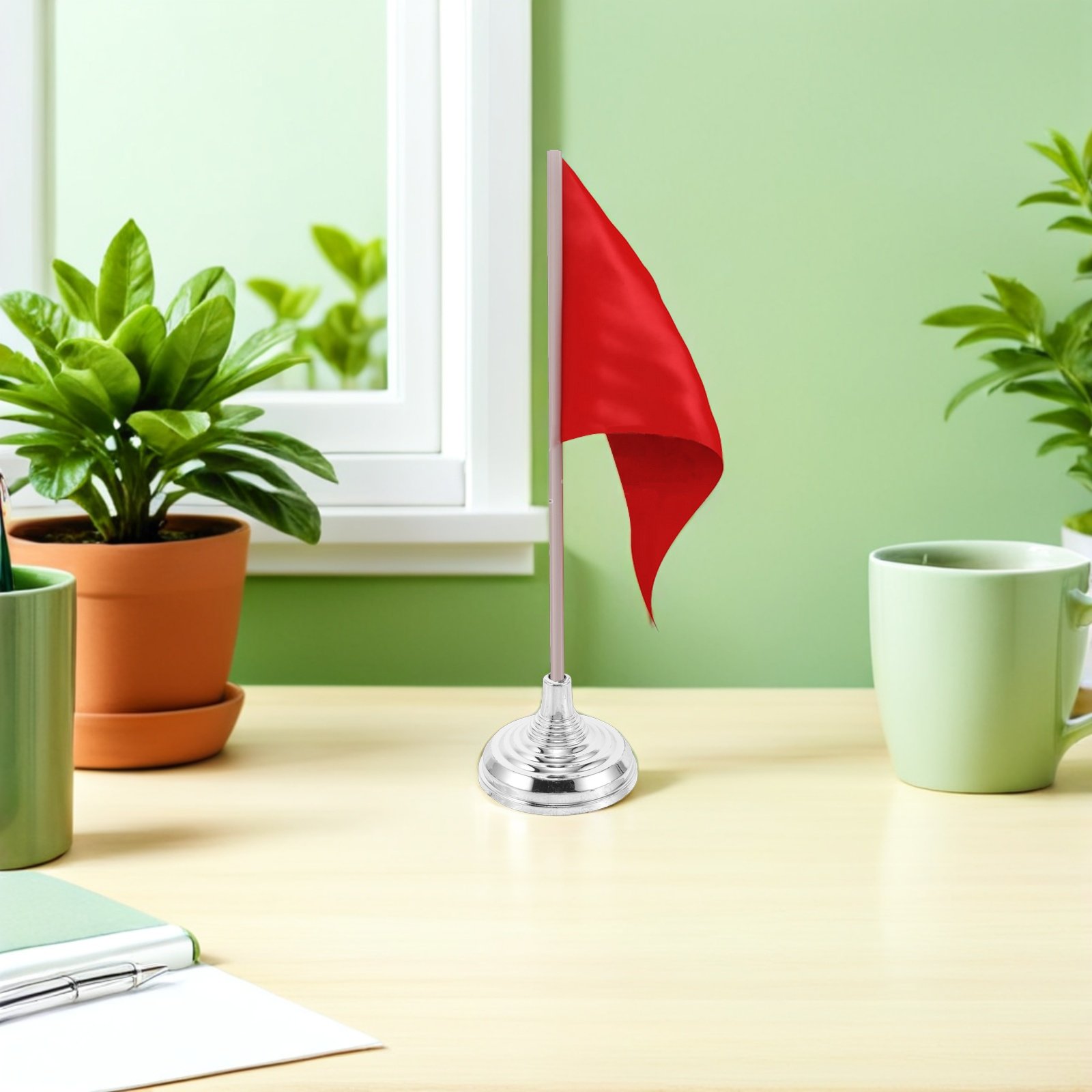 12 Buah Penyangga Bendera Meja - Home Office Desk Ideas ulasan dan harga