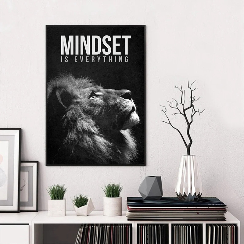 1 Buah Poster Kutipan Motivasi - Home Office Quotes ulasan dan harga