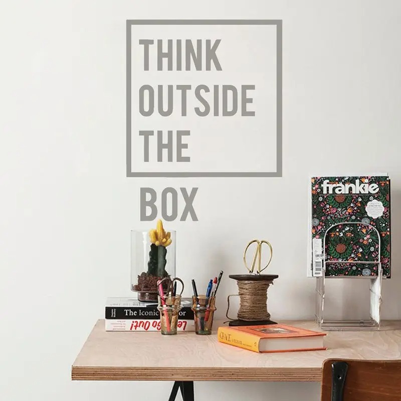 Stiker Dinding Vinyl Motivasi  - Home Office Quotes ulasan dan harga