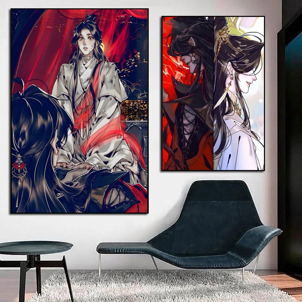 Poster Estetika Anime Heaven O - Home Office Official ulasan dan harga