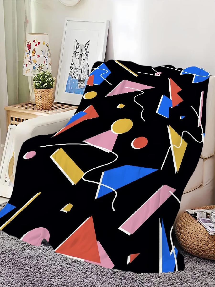 Selimut Memphis Art Lembut Nya - Home Office Cozy ulasan dan harga
