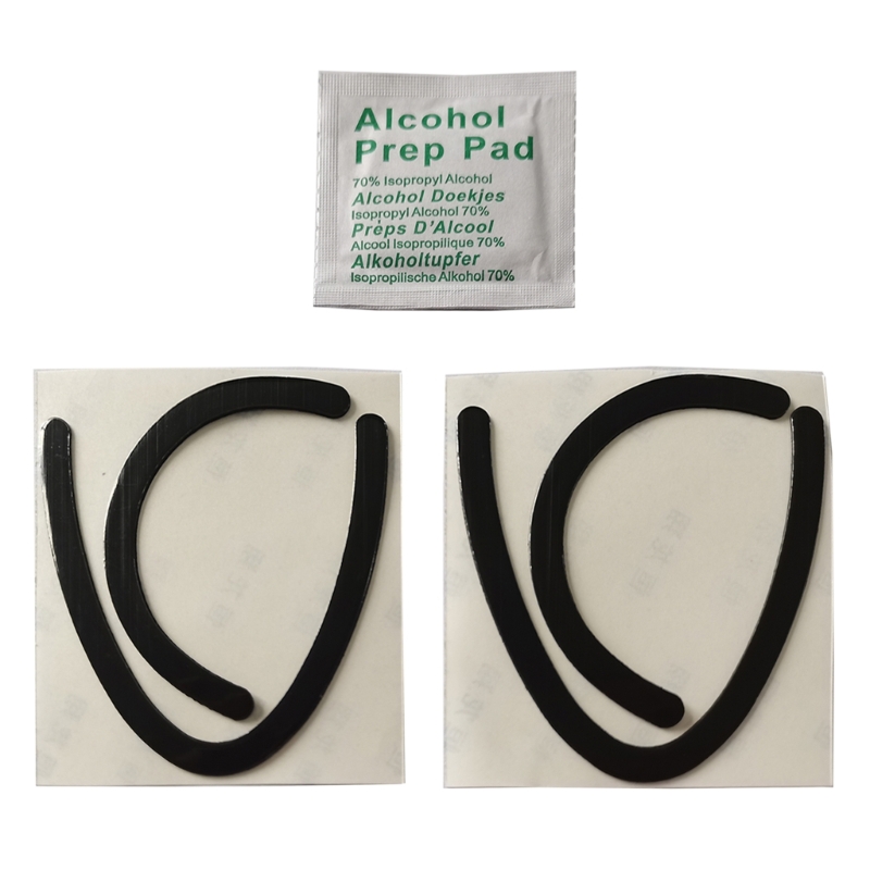 2 Set/Pak Stiker Alas Kaki Mou - Home Office Official ulasan dan harga