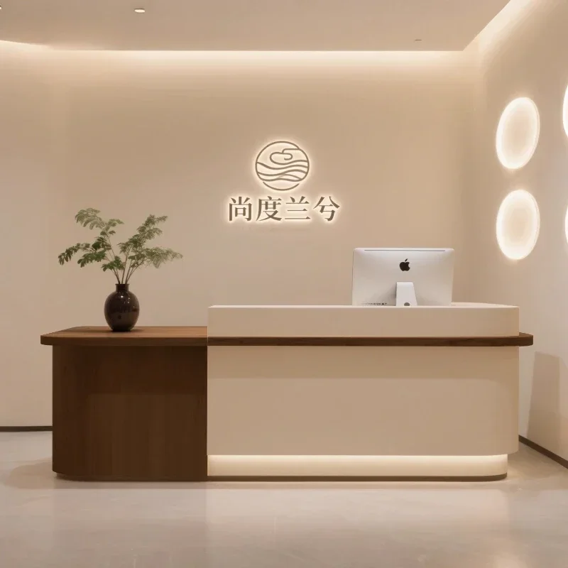 Meja Resepsionis Promosi Mewah - Home Office Tienda ulasan dan harga