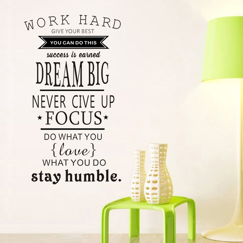 Stiker Dinding Motivasi 