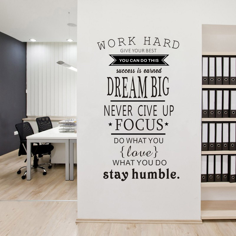 Stiker Dinding Motivasi 