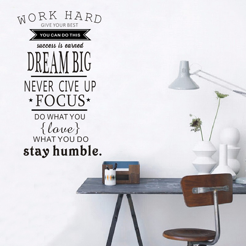 Stiker Dinding Motivasi 